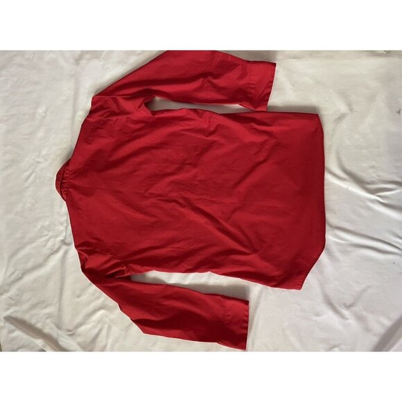 Vintage Red Unitog Mens Long-Sleeve Button-Up Shirt Size 14-14.5 Union Made In U - Picture 3 of 7